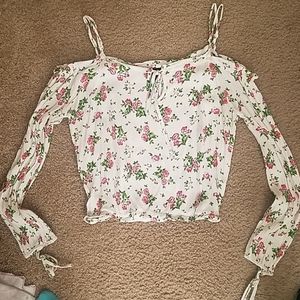 Cold shoulder shirt
